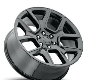 Quality Fits 24&quot; RAM Limited Gloss Black All Season Tires Wheels Rims For 1500 6x139.7 wholesale