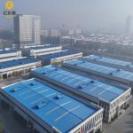 Large Span Steel Frame Building Construction Lightweight Prefabricated Steel