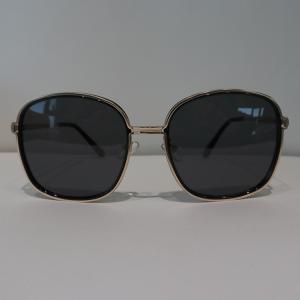 Quality TR90 Gold Unisex Polarized Sunglasses PC Black Anti Reflective wholesale