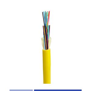 Quality 12 Strand Indoor Fiber Optic Cable Singlemode Custom Fiber Cables OS2 Tight Buffered LSZH wholesale