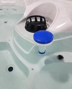 Quality Free Shipping Water Treatment Floating Spa Hot Tub Dispenser ,Premium Adjustable Chemical Floater wholesale