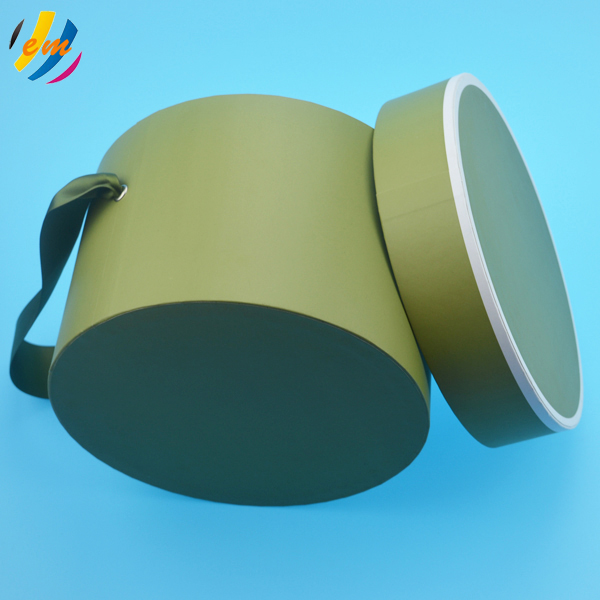 150mm Height Kraft Cylinder Packaging With Ribbons