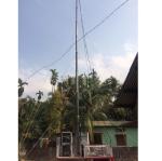 15m pneumatic telescopic mast 300kg payloads NR-3300-15000-300L for mobile