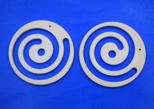 Quality 99.5% Alumina Ceramic Insulating Ring High Precision Machined wholesale