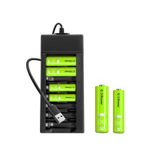 Quality 1.2V 8 Slot Nicokel Metal Hydride NIMH Battery Charger For AA And AAA Batteries wholesale