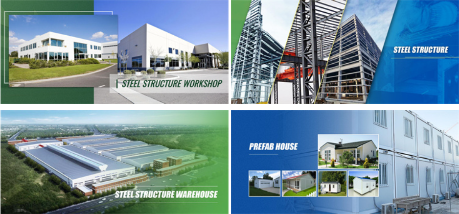 Pre engineered steel framed easy fabricated warehouse quick install steel structural