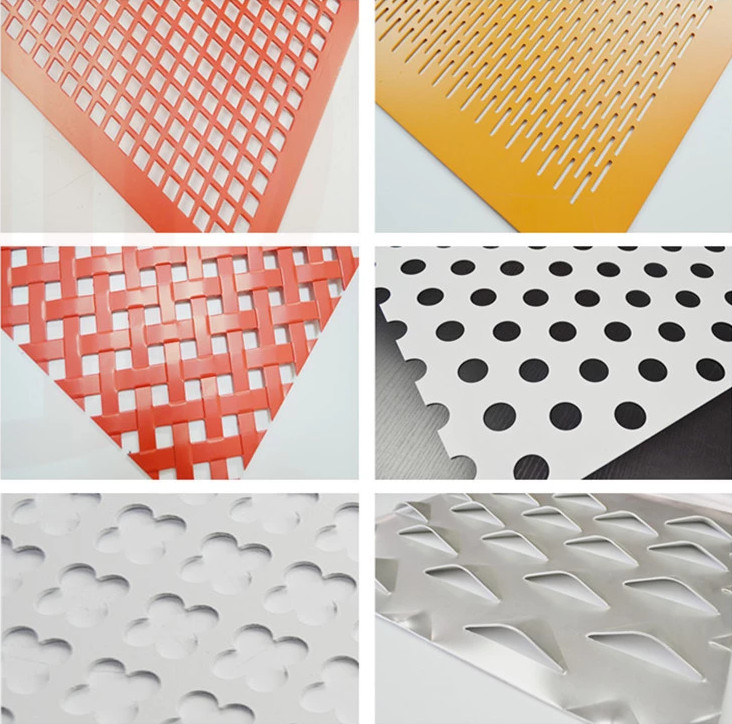 Perforated Mesh Sheets Round Hole Chicken Wire Mesh / Expanded Metal Mesh