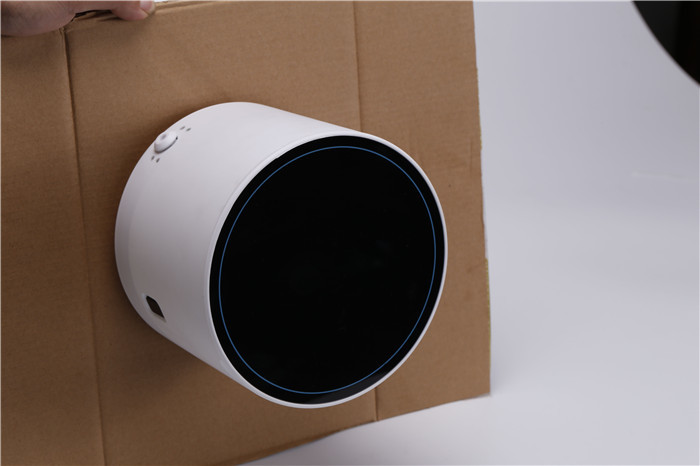 Commercial Mini Aromatherapy Diffuser Ceiling Installation Black Panel With White Body