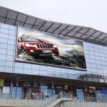Electronic P8 Outdoor Full Color LED Display Brightness 5500cd Each Square