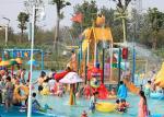 Kids Aqua Play Equipment 6mm Amusement Park Water Slide