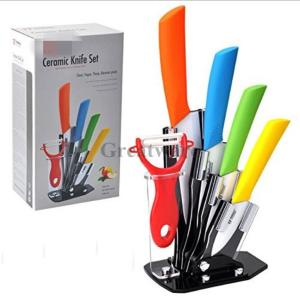 Quality Ceramic Cutlery Knife and Peeler Set wholesale