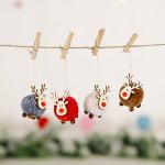 DIY Hanging Christmas Tree Ornaments Holiday Home Decor
