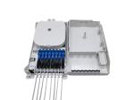 Indoor IP54 Wall Mounted White FTTH Fiber Optic Cable Termination Box Mini