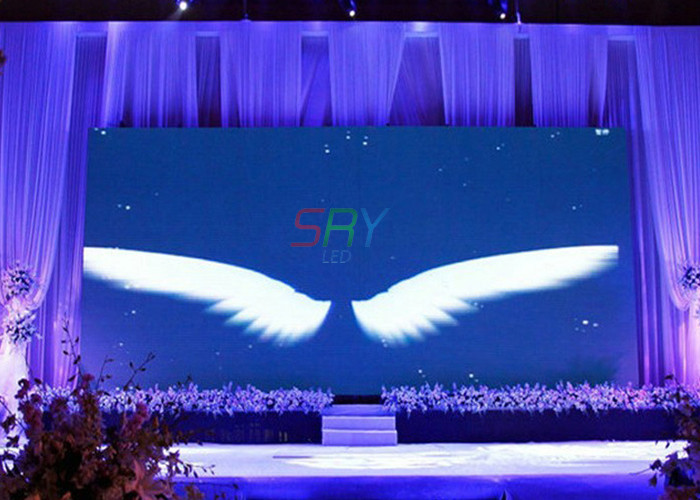 1R1G1B P6 Stage LED Screens , SMD3528 1/16 Scan Stage Background LED Display