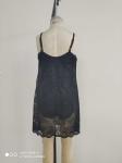 Nightgown Velvet Pajamas Sexy Style Fabric Soft And Comfortable