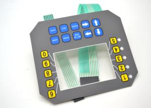 Quality Metal Dome LED Membrane Switch , Membrane Keyboard Water Resistant wholesale