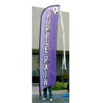 Advertising exhibition event Feather Flag Banners H4m / 13ft Size