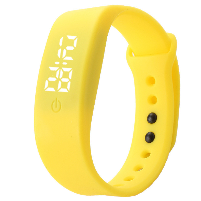 Colorful Promotional LED Silicone Watch Wrist Watch Logo Customized