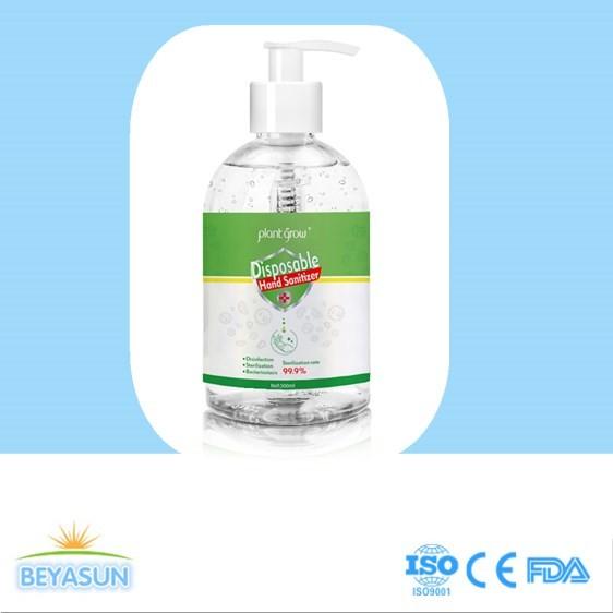 Disposable Hand Alcohol Sanitizer Gel Waterless Liquid Form And Adults Group