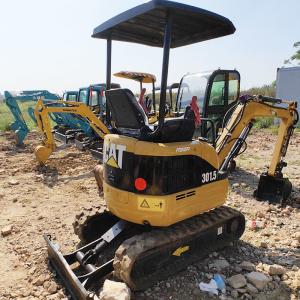 Quality Repossessed Equipment Trader Mini Used Small Excavator CAT 301.5CR 1.5ton wholesale
