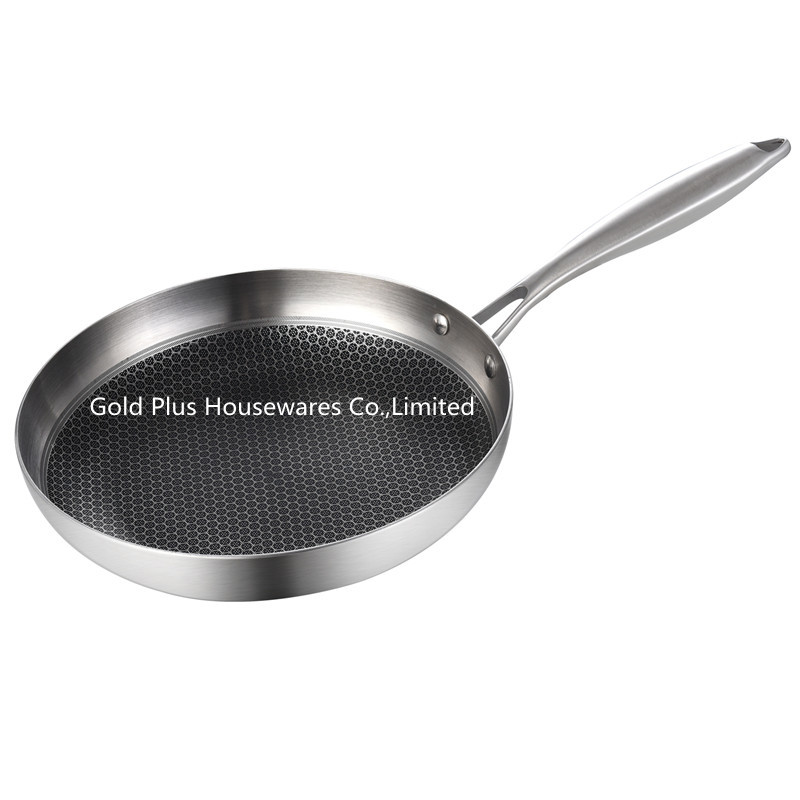 30cm Diameter Kitchen Non Stick Frying Pot Thick Bottom
