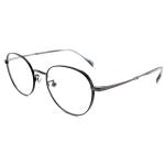 FM2571 Stainless Optical Eyeglasses Frames , Unisex Full Rim Round Frame