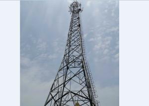 Green Field Communication Tower Anti Rust Long Life Span