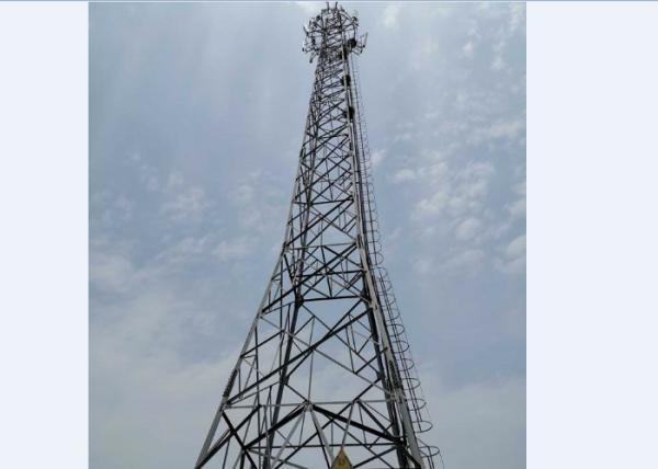 Cheap Green Field Communication Tower Anti Rust Long Life Span for sale
