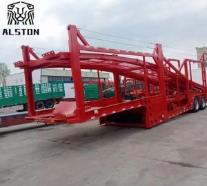 Quality 8 units Standard Skeleton Auto Hauler Trailer, 8 Car Hauler For Sale wholesale
