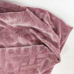 Brushed Korean Velvet Fabric 0.5mm Pile Height Polyester
