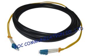 Quality Armored Fiber Optic Assemblies Outdoor Type LC SM High Crush Resistance wholesale