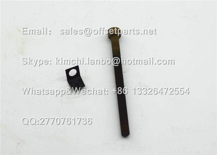 Ryobi Printer Parts Form Ink Roller Screw 83mm Ryobi Offset Printing Machine Spare Parts