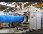 Single screw High Output corrugated pipe extruder