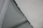 100% suede and lamb wool composite fabric