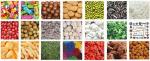 Automatic Cashew Nut Candy Chips 10 / 14 Heads Weigher For Snack Food