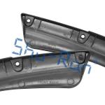 Golf Cart Black Plastic Rear and Front Fender Flares For Yamaha Drive