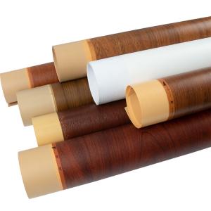 Quality Furniture PVC Membrane Foil Film Roll Laminate For Interior Decoration wholesale