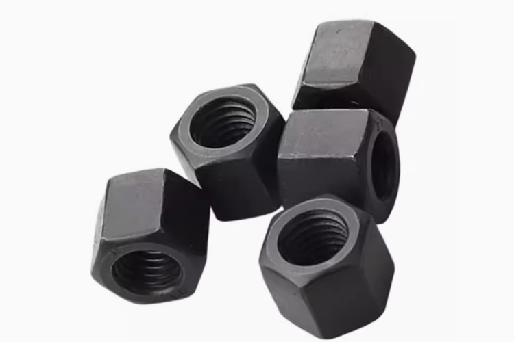 M4 M16 Carbon steel Hexagon Flange Nuts Class4.8 Grade 8.8 Black plating