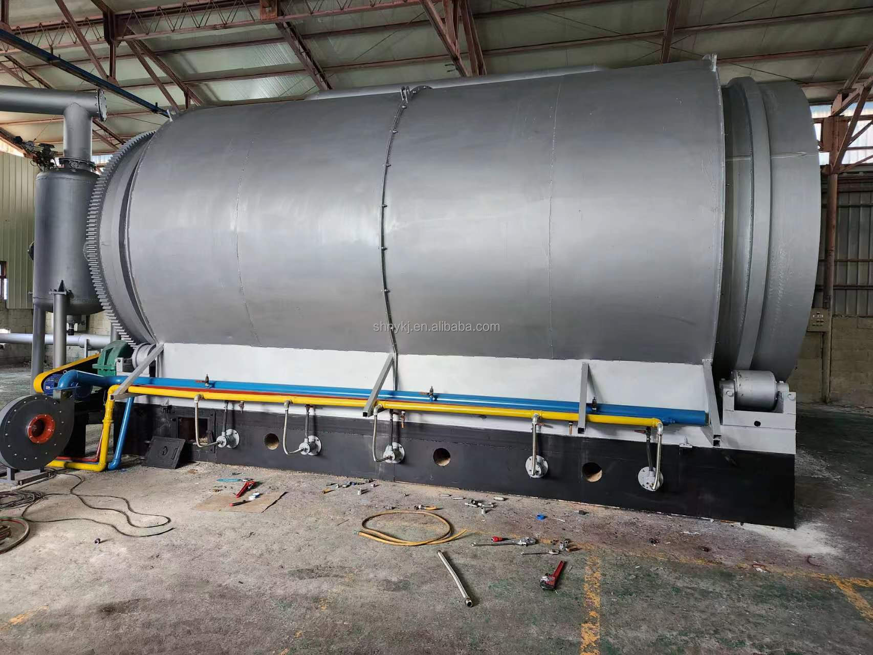 Revolutionary Pyrolysis Machine for Urban Waste Garbage to Fuel Oil Diesel Conversion