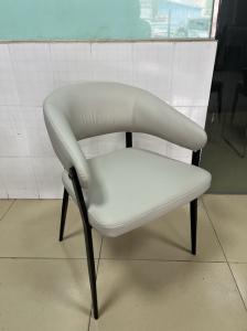 Quality Customized Color Modern Leather Armchair Easy To Clean Staining Resistant For Dining Room Furniture wholesale