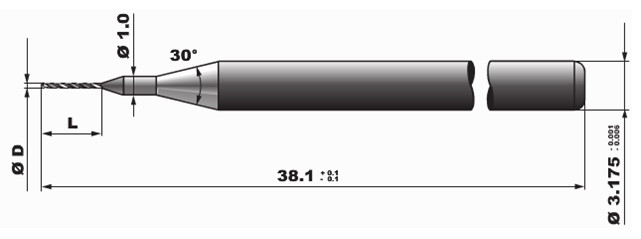 Surface Mount PCB Through Holes And Blind Via Hole Drilling Bits