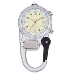 Fob Nurse Pocket Watch Carabiner Clip Watch Black Climb Mountain Outdoor Sports