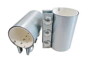Quality 12 Inch Metal Pipe Couplings Double Layer Protective Sleeve wholesale