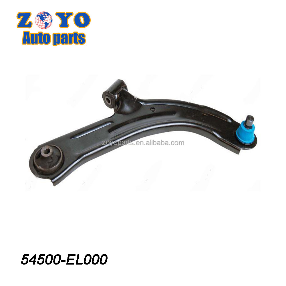 Black E-coating Front Suspension Kit Control Arm Bushing for Nissan Leaf 2010- Sturdy