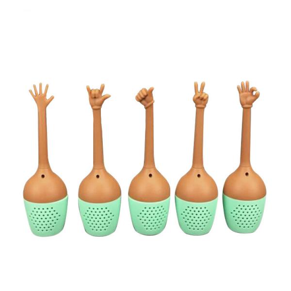 Cute creativity wholesale high quality custom Unique gesture Series shape loose