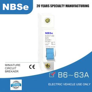 Quality DZ47-B63 12V Electrical Isolator Switch For Electric Vehicle , Type B Breaker wholesale