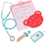 OEM Portable Kids Simulation Wooden Toy Doctor Kit