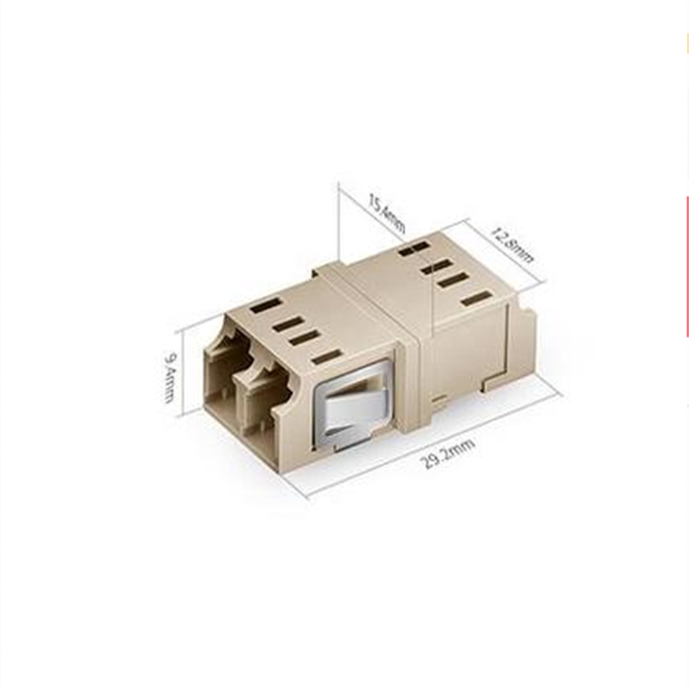 LC/UPC Multimode OM3 Duplex Optical Fiber Adaptors