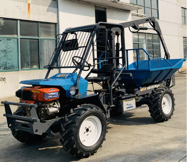 Open Cab Palm Oil Harvesting Machine 42HP 1500kg With Grapple Indonesia Dedicated