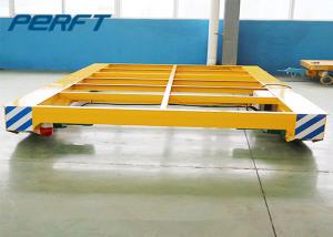 Quality Cable Drum Power Electric Flatbed Cart , Abrasive Blasting Rail Transfer Cart wholesale